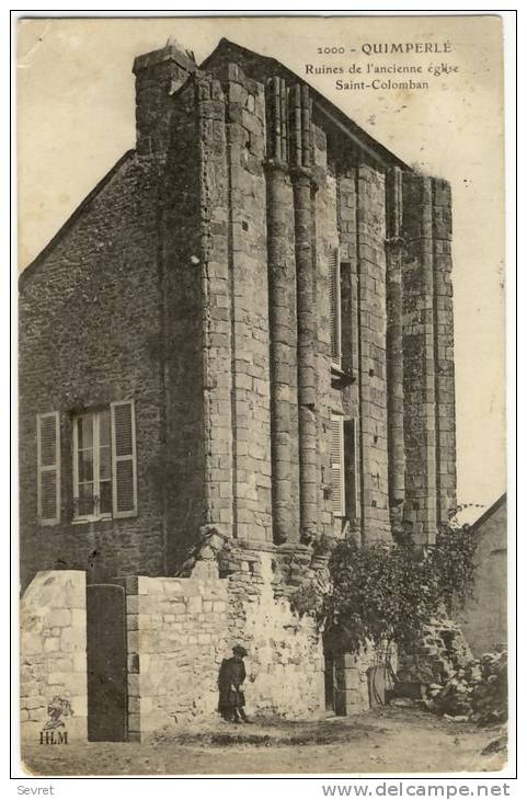 QUIMPERLE. - Ruines De L'ancienne église Saint-Colomban - Quimperlé