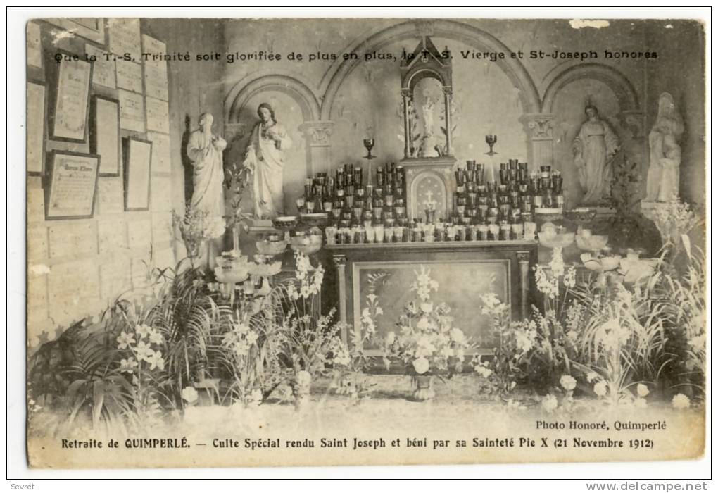 QUIMPERLE. - Culte Spécial Rendu Saint-Joseph - Quimperlé