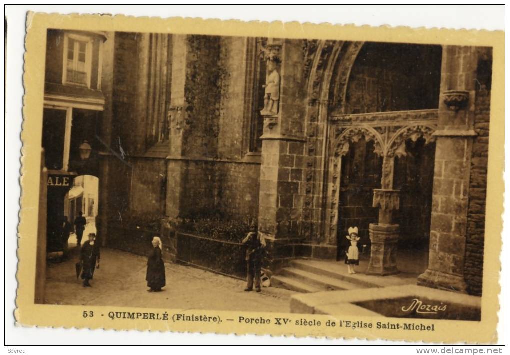 QUIMPERLE. - Porche De L´Eglise Saint-Michel - Quimperlé