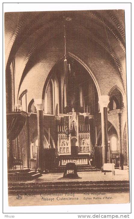 B3970   HAMONT-ACHEL : Cistercienser Abdij - Kerk Hoogaltaar - Hamont-Achel