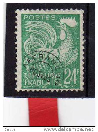 FRANCE PREOBLITERES N°114 Ob TB - 1953-1960