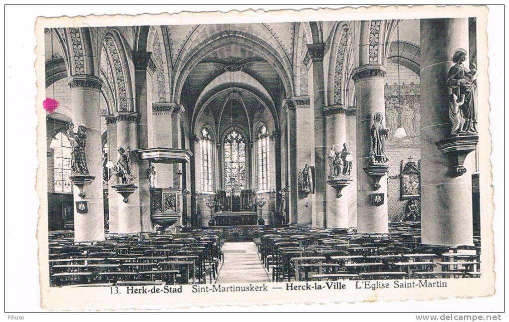 B3977   HERK-de-STAD : Sint-Martinuskerk - Herk-de-Stad