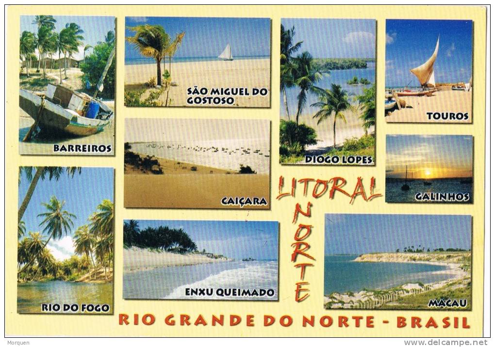 3552. Postal PRUDENTE De MORAIS (Natal) BRASIL 1981. Franqueo Mecanico - Lettres & Documents