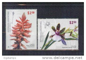 Argentina 2011 **  Orquideas: Zygopetalum Maxilare Lodd, Sacoila Lanceolata (Aubl.) Garay - Neufs
