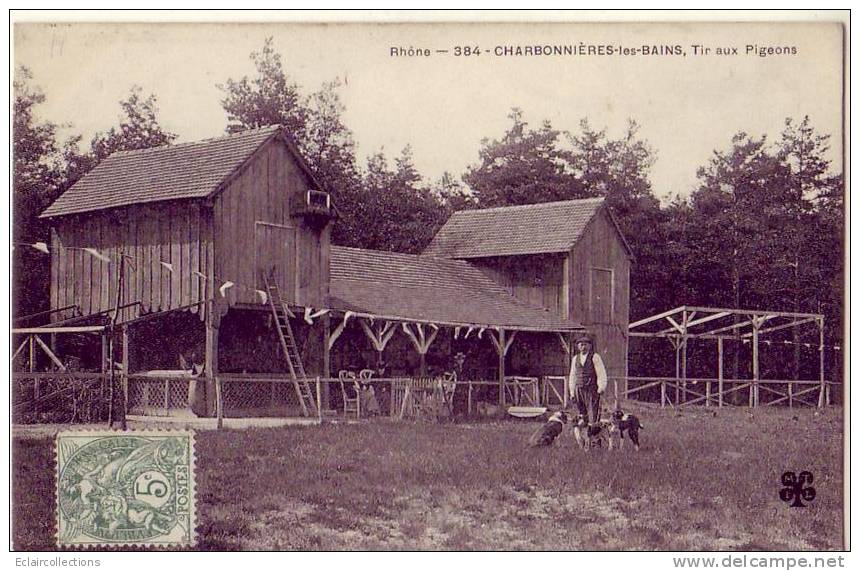 Charbonnières Les Bains     Tir Aux Pigeons - Charbonniere Les Bains