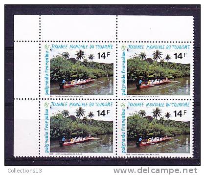 POLYNESIE - 480A** (bloc De 4) Cote 16 Euros à 10% - Unused Stamps