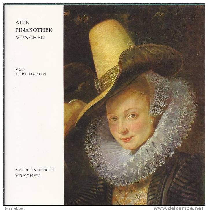 DE.- Bücher - Catalogi - ALTE PINAKOTHEK MUNCHEN - (schilderkunst) Door Kurt Martin. 5 Scans - Catalogues