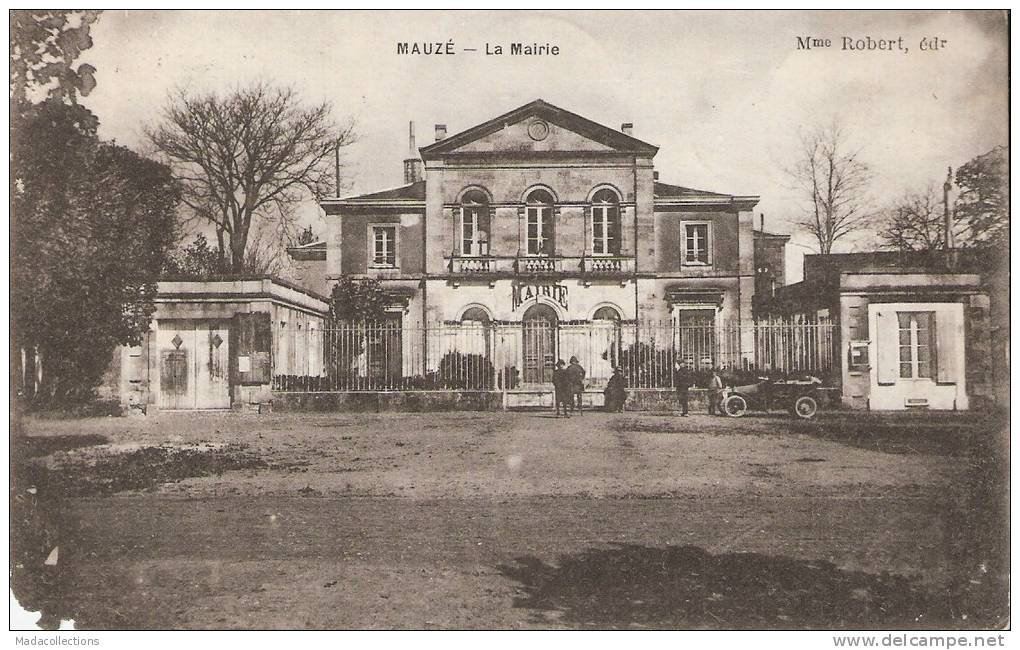 Mauzé-sur-le-Mignon (79) : La Mairie - Mauze Sur Le Mignon