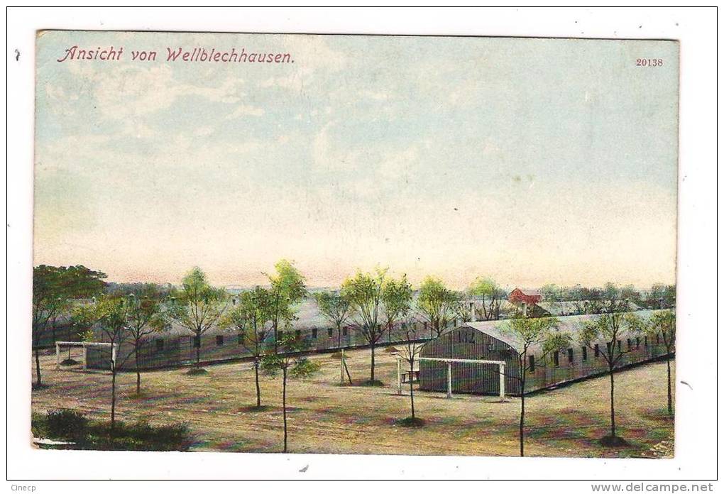 CPA ALLEMAGNE - GRIESHEIM - Ansicht Von Wellblechhausen - Superbe Plan D'un Camp Militaire - Griesheim