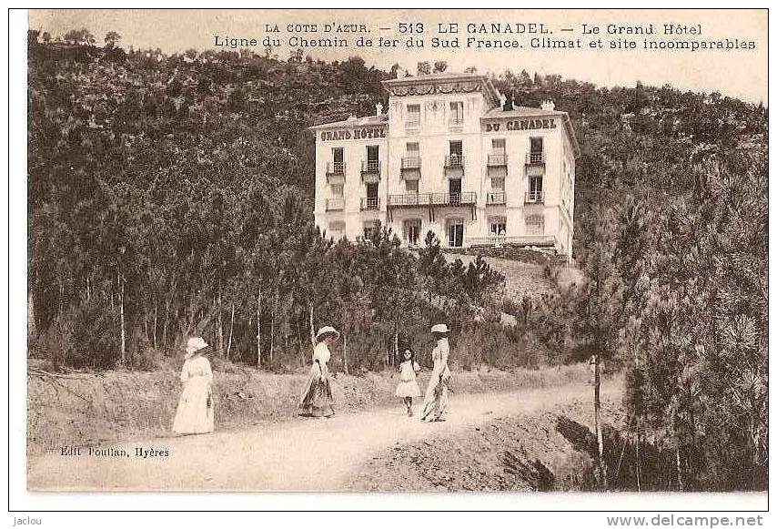 LE CANADEL LE GRAND HOTEL,PERSONNAGES  REF 28339 - Rayol-Canadel-sur-Mer