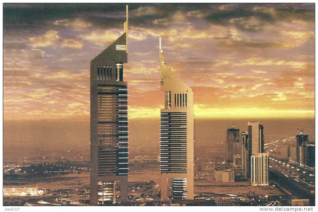 Dubai - Emirates Towers Hotel - 5 Large Size View Cards - United Arab Emirates