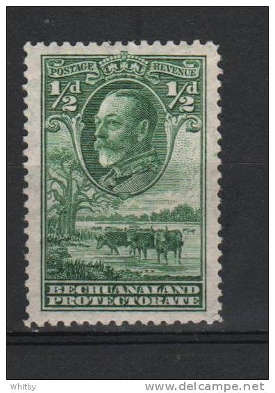 Bechuanaland Protectorate 1932 1/2p King George V Issue #105 - 1885-1964 Bechuanaland Protectorate