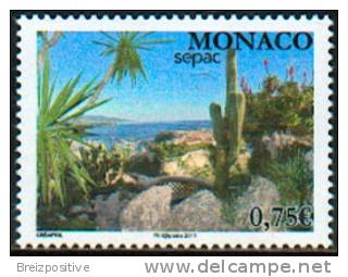 Monaco 2011 - Cactus, Jardin Exotique De Monaco / Cactuses, Monaco´s Exotic Garden - MNH - Cactus