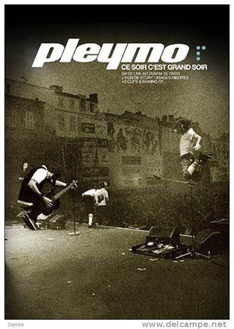 Pleymo  /// 2 DVD  24 TITRES + 4 BONUS + 3 CLIPS - Concert En Muziek