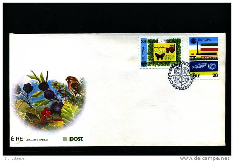 IRELAND/EIRE - 1986  EUROPA  SET   FIRST DAY COVER - FDC