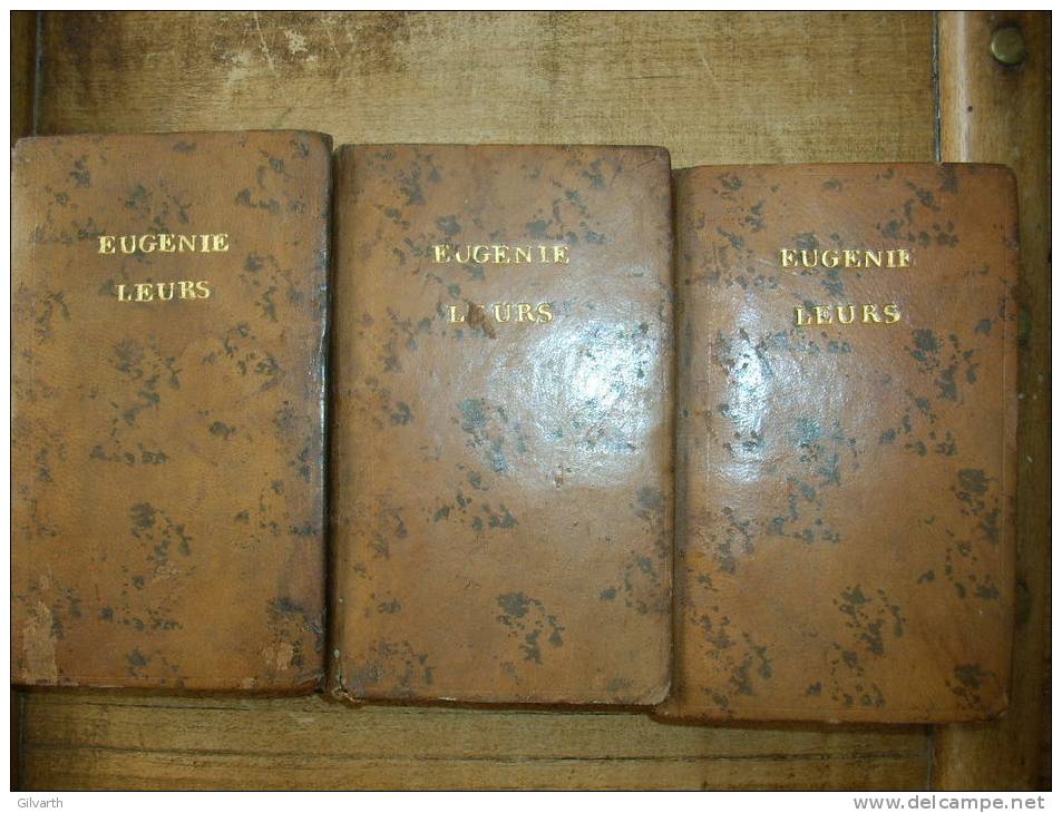 Oeuvres De SALOMON GESSNER 3 Volumes 1797 - 1701-1800