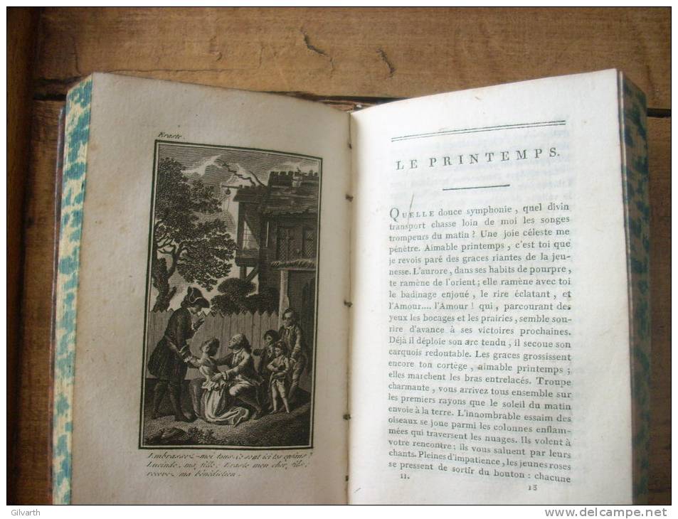 oeuvres de SALOMON GESSNER 3 volumes 1797