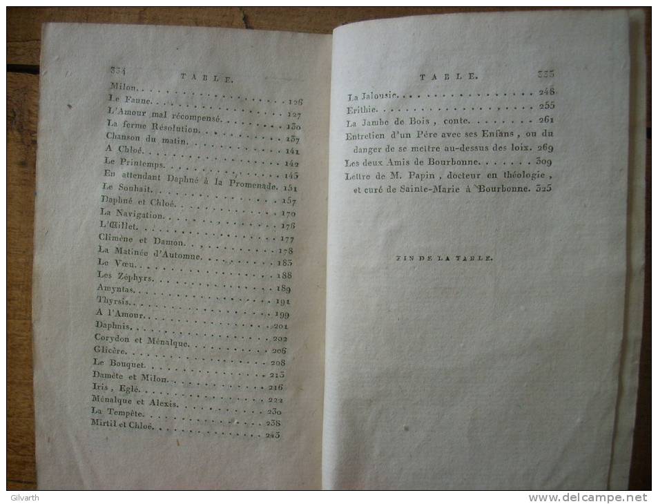 oeuvres de SALOMON GESSNER 3 volumes 1797
