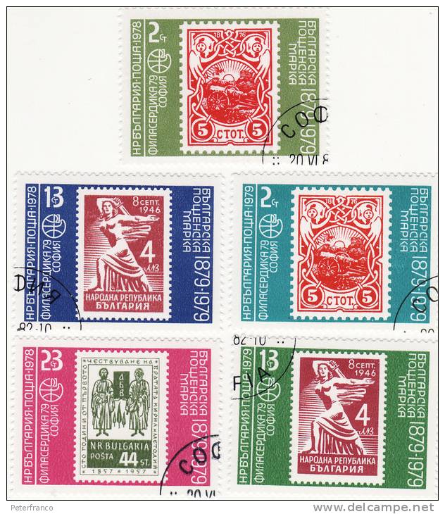 1979 Bulgaria - Cent. Nascita Di Dimitar Blagoev - Used Stamps