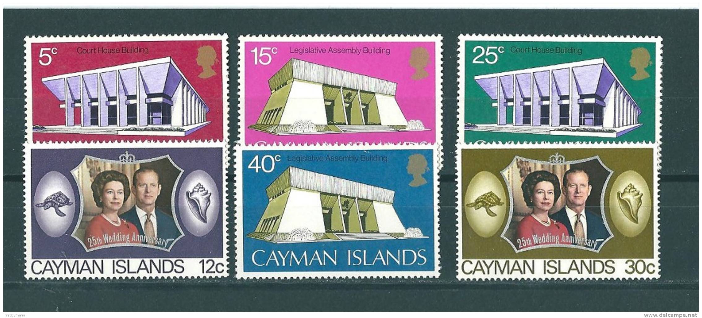 Caimanes: 302/ 307 ** - Cayman (Isole)