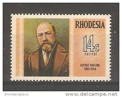 RHODESIA - 1974 GEORGE PAULING 14c MNH **    SG 488 - Rhodésie (1964-1980)