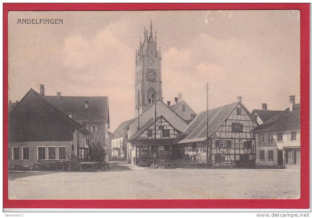 ANDELFINGEN, LICHTDRUCK 1924 - Andelfingen