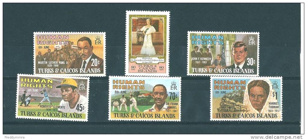 Turks & Caicos:  494 + 508/ 512 ** - Turks & Caicos (I. Turques Et Caïques)