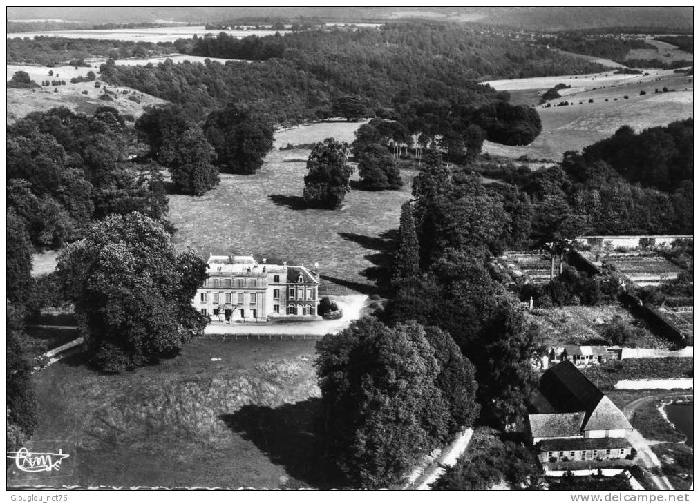 76-AUZOUVILLE-s-RY...LE CHATEAU....CPSM GRAND FORMAT - Autres & Non Classés