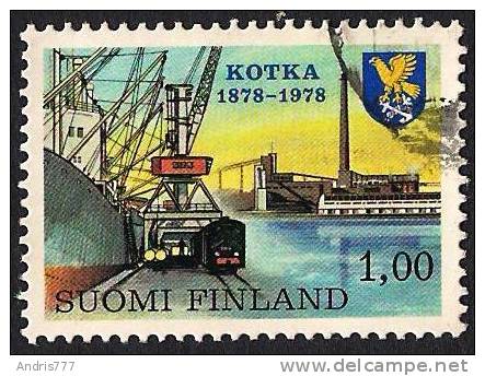 Finland Suomi 1978 100 Years Of Kotka  Port - Used Stamps