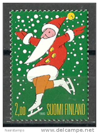 Finland 1995 ( Santa On Skates ) - MNH (**) - Neufs