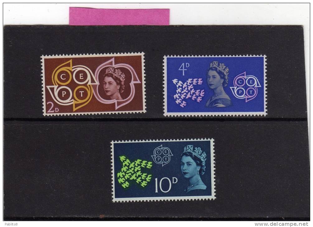 GREAT BRITAIN - GRAN BRETAGNA 1961 EUROPA CEPT MNH - Unused Stamps