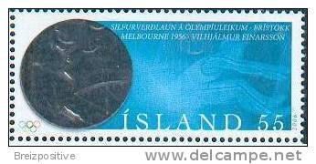 Islande Iceland 2006 - 1ère Médaille Olympique Islandaise En 1956 (triple Saut) / 1st Icelandic Olympic Medal In 1956 - Sommer 1956: Melbourne