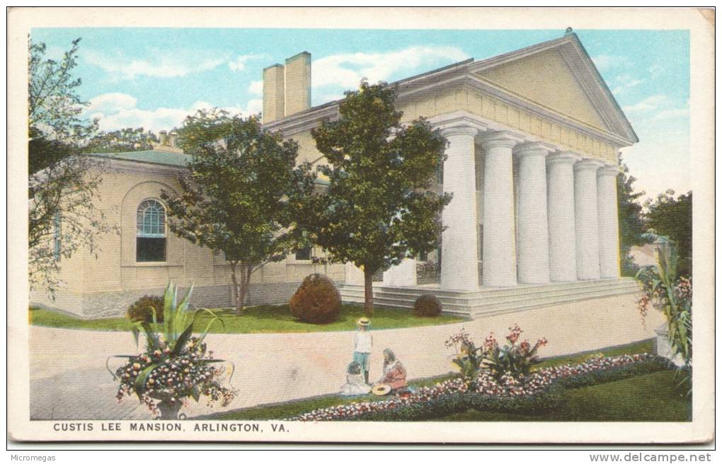 Custis Lee Mansion, ARLINGTON, VA. - Arlington