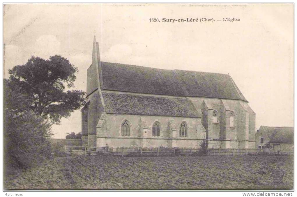 Sury-en-Léré - L'Eglise - Sury-près-Léré