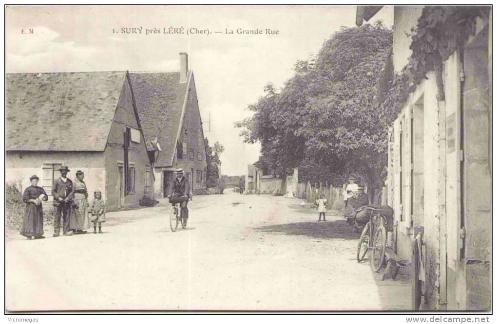 Sury-près-Léré - La Grande Rue - Sury-près-Léré