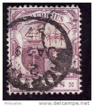 MAURICE -  Mauritius  1895-97  - Y&T 88 - Oblitéré - Cote 1e - Mauricio (...-1967)