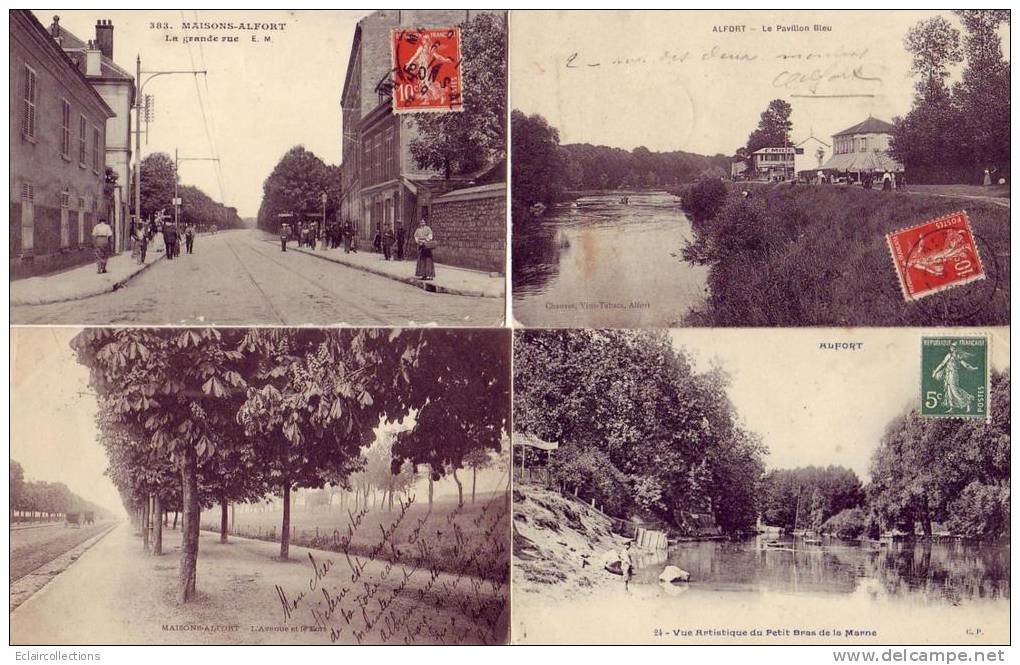 Alfort Maison Alfort  Lot De 4 Cartes               ( Voir Scan Et/ou Annotation) - Sonstige & Ohne Zuordnung