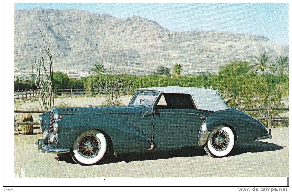 1939 Delahaye "135" 4-pass. Cabriolet By Vanden Plas From The Collection Of Russell C. Jackson, Scottsdale, Arizona - Toerisme