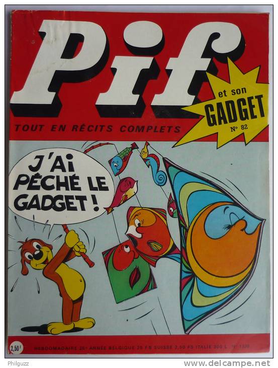 PIF GADGET N° 82 (2) Couv Arnal PRATT CORTOMALTESE Pratt - Pif Gadget