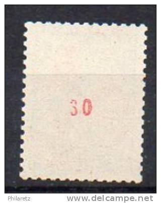 N° 1331Ab Neuf ** - N° Rouge Au Verso - Cote 13,50€ - Francobolli In Bobina