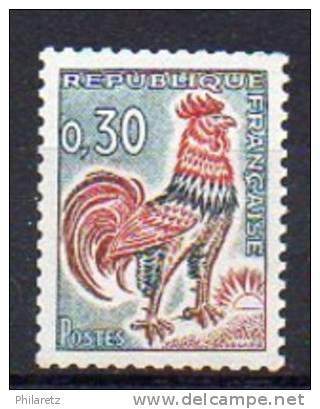 N° 1331Ab Neuf ** - N° Rouge Au Verso - Cote 13,50€ - Coil Stamps