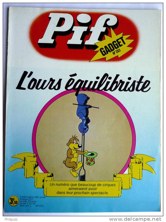 PIF GADGET N° 263 - Pif Gadget