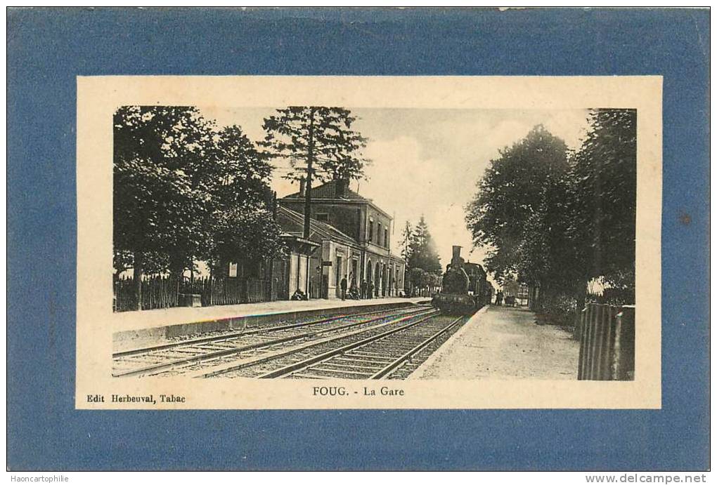 Foug : Interieur Gare , Train - Foug