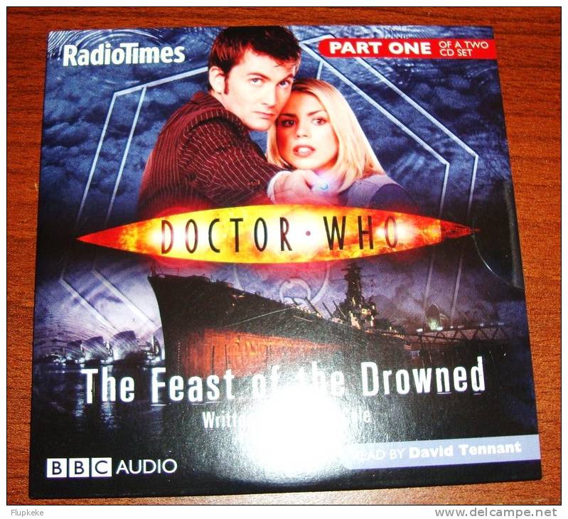 Cd Audio Doctor Who The Feast Of The Drowned Part 1 Of Two Cd Set Read By David Tennant - Sonstige & Ohne Zuordnung