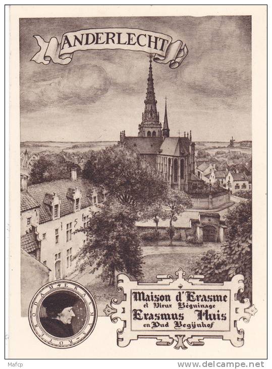 ANDERLECHT - Maison D Erasme Et Vieux Beguinage - Anderlecht