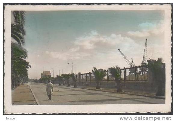 Spanien - Huelva - Harbour - Old Stamp "sport" - Huelva