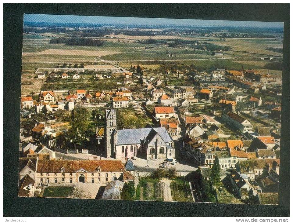 CPSM - Fontenay Tresigny (77) - Vue Générale Aérienne ( COMBIER CIM ) - Fontenay Tresigny