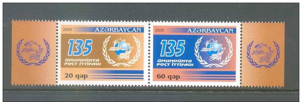 CHEAP SHIPPING * AZERBAIJAN / AZERBAIDJAN * SERIE 2v * YEAR 2009 UPU / U.P.U. * MNH - Azerbeidzjan