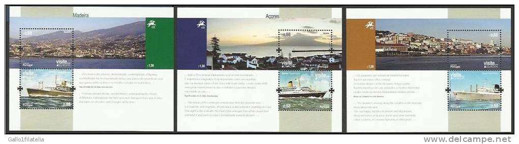 2012 - PORTOGALLO / AZZORRE / MADEIRA - EUROPA CEPT - VISIT ... MNH - 2012