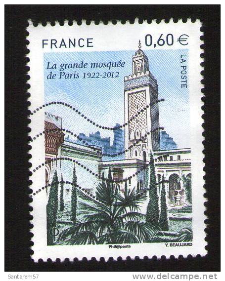 Timbre Oblitéré Used Stamp La Grande Mosquée De Paris 1922 2012 FRANCE - Gebraucht